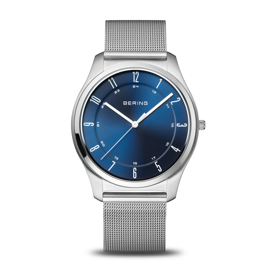 Bering Watch: Ultra Slim | polished/brushed silver | 18340-307