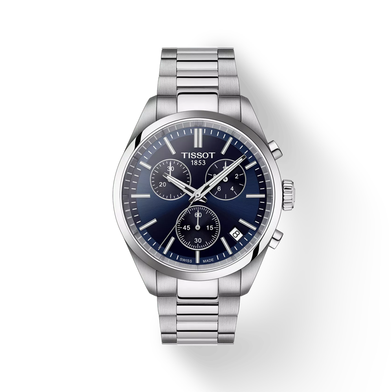 Tissot Watch: Tissot PR 100 Chronograph – S.E. Needham Jewelers display picture 2