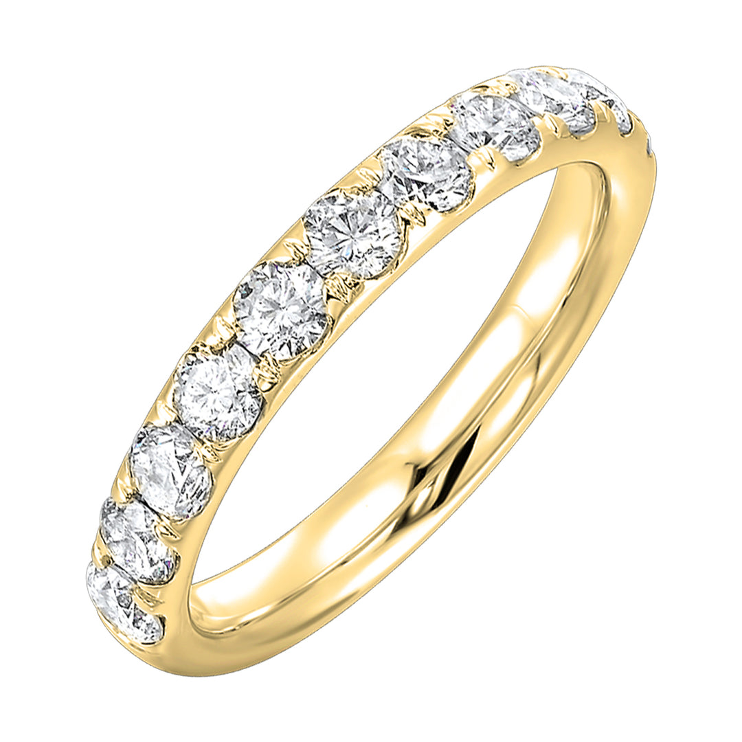 14K Yellow Gold Diamond 1Ctw Ring
