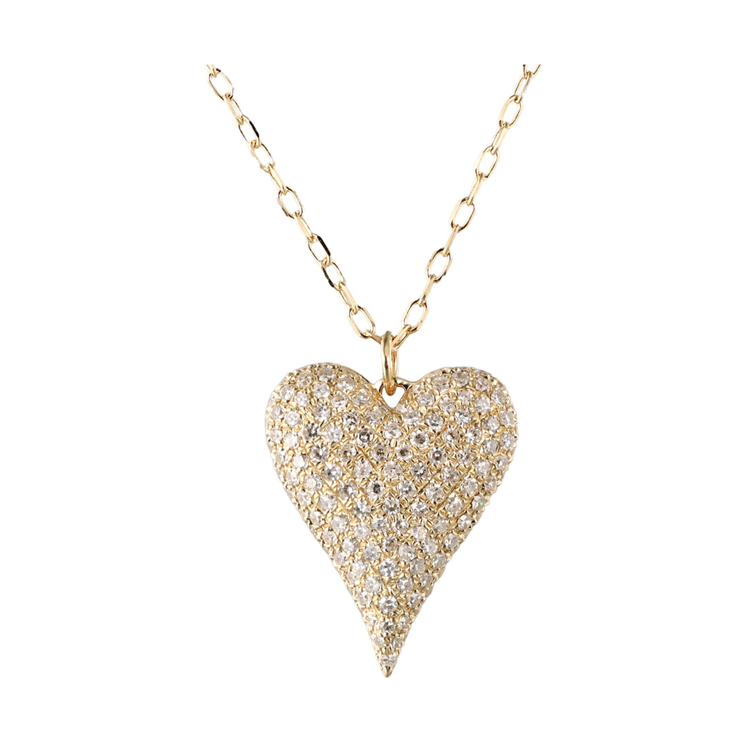 14K Yellow Gold Diamond 3/8Ctw Necklace