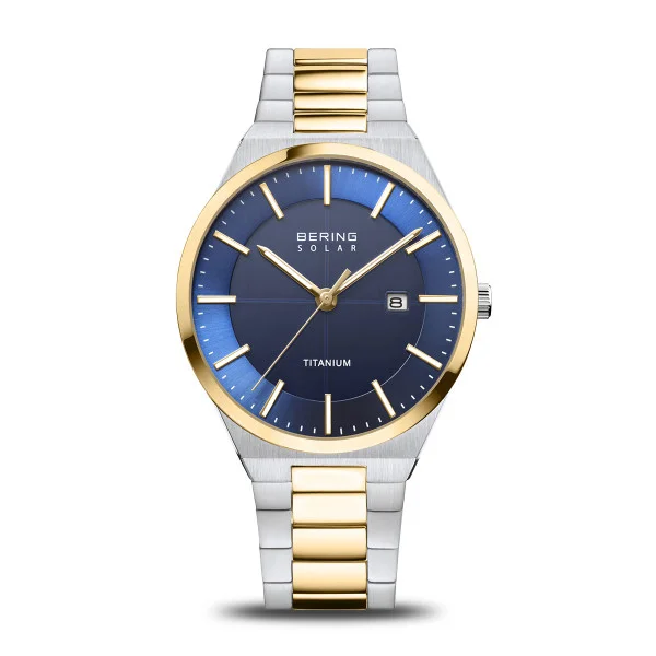 Bering Watch: Titanium | polished/brushed gold | 14439-717