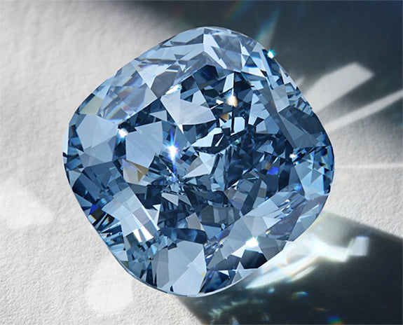 Rare 6.03-Carat Fancy Vivid Blue Diamond to Headline Sotheby's Geneva Sale