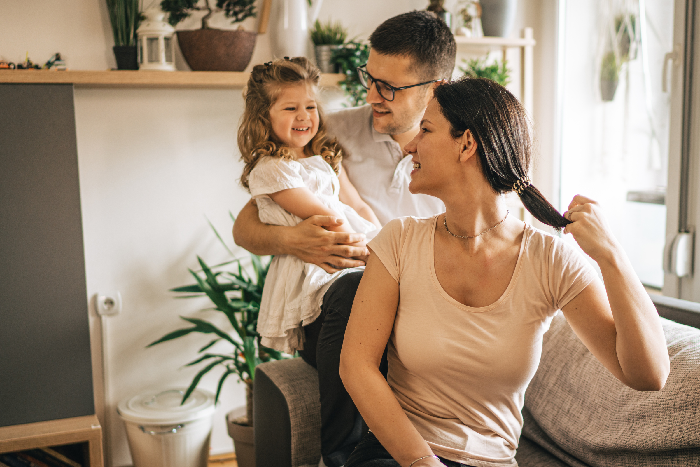 Happy Family Moment 