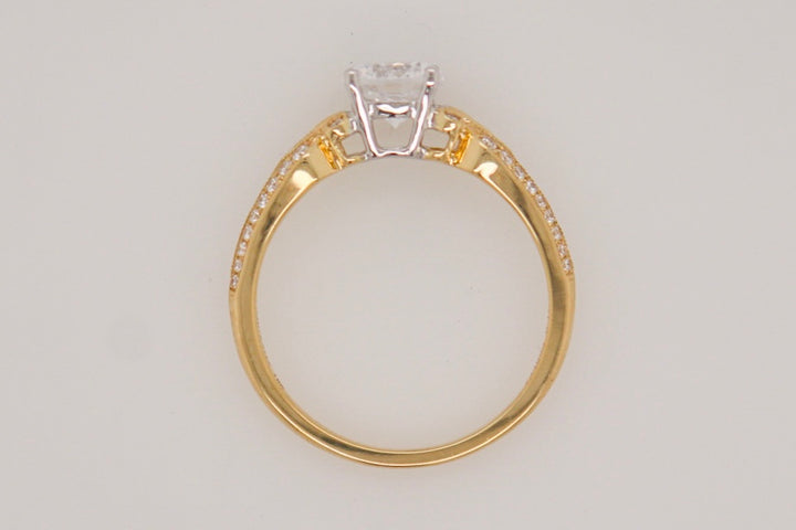 18KY .17 CTW DIA CZ CTR C5 051