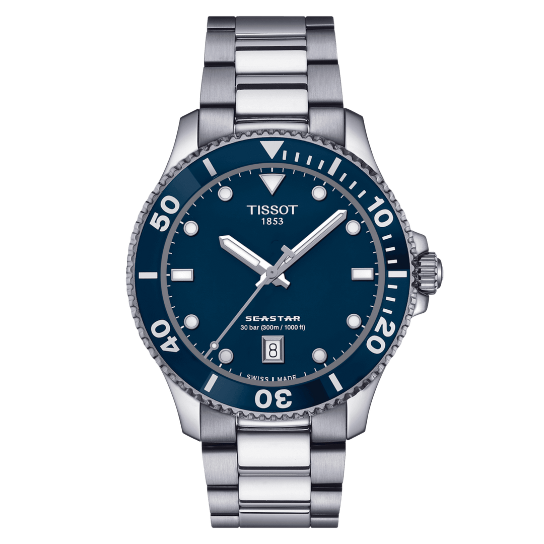 Tissot Watch: Blue Seastar 1000 40MM