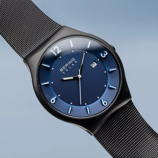 Bering Watch: Solar | Brushed Black | 14440-227