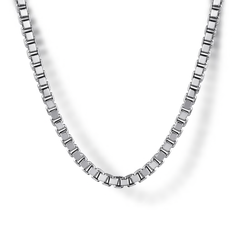 SS 2.5MM 20" BOX CHAIN 063