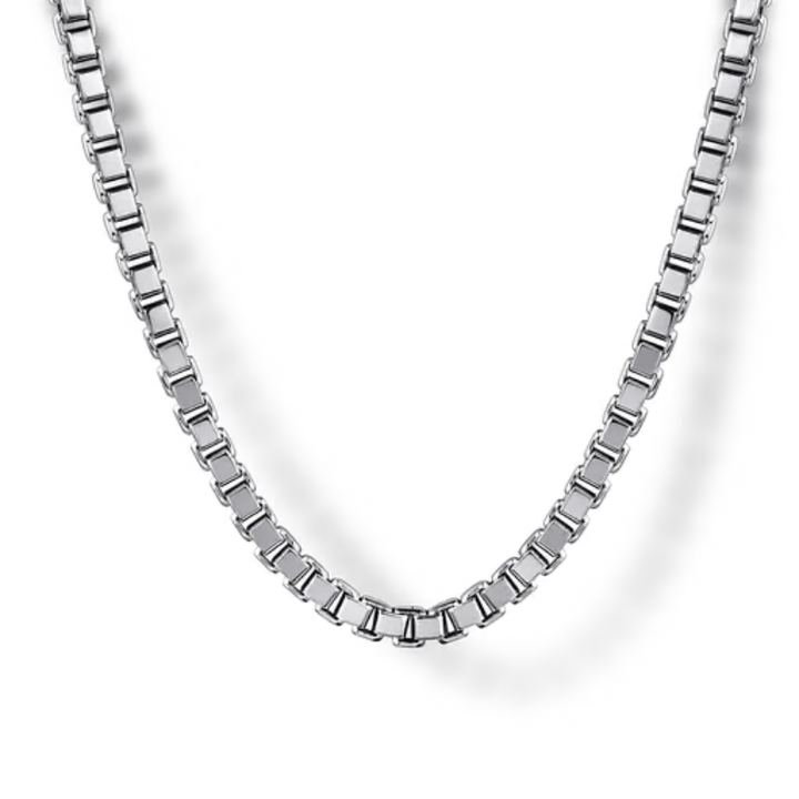 SS 2.5MM 20" BOX CHAIN 063