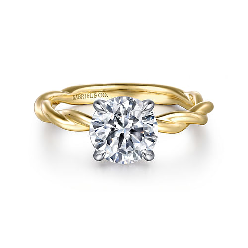 14KR SOLITAIRE CZ SMPL C3 0021