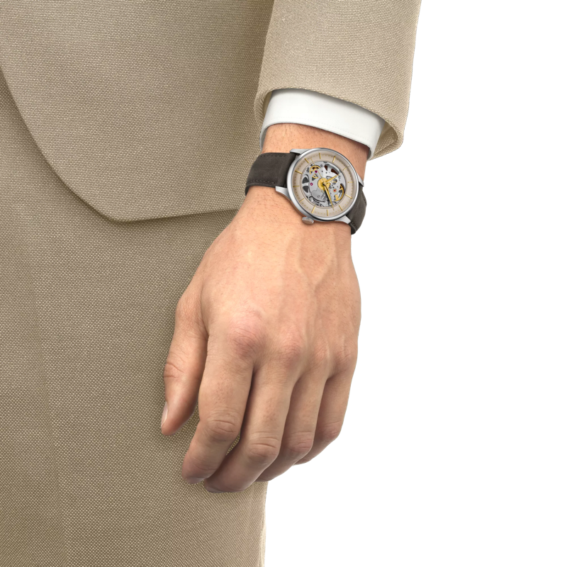 Tissot Watch: Tissot Chemin Des Tourelles Skeleton