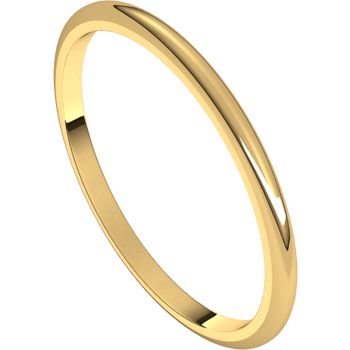 14K Yellow Gold Polished Standard Fit 1.5mm Wedding Band