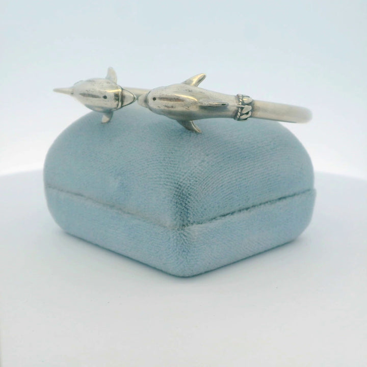 Sterling Silver Dolphin Bracelet