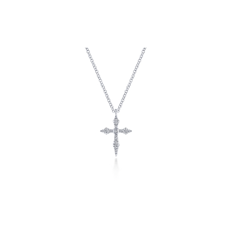 14KW .10 CTW DIA CROSS 079
