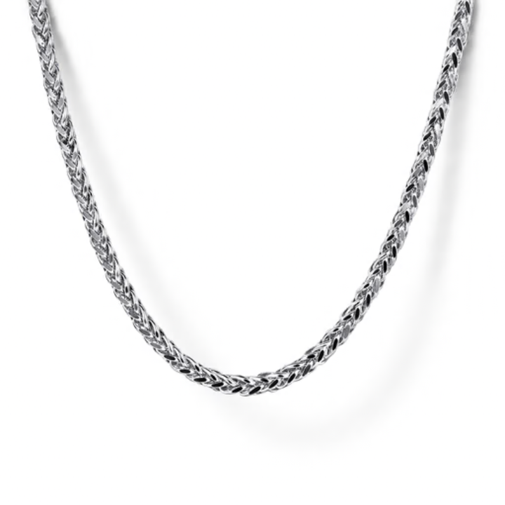 SS 1.9MM WHEAT 22" CHAIN 033