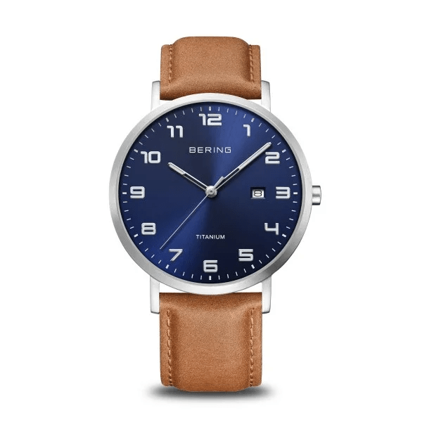 Bering Watch: Titanium | brushed silver | 18640-567