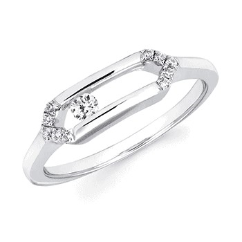 Sterling Silver Infinity Fashion Ring
