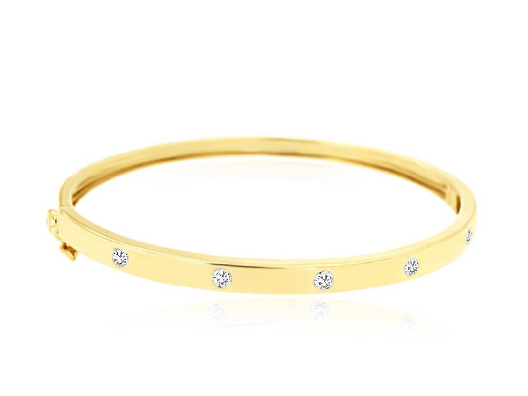 14KY .36 CTW DIA BRACLET 0493