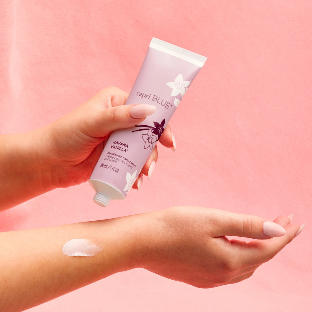 Capri Blue Havana Vanilla Flora Edit Hand Cream, 3.5 fl oz.