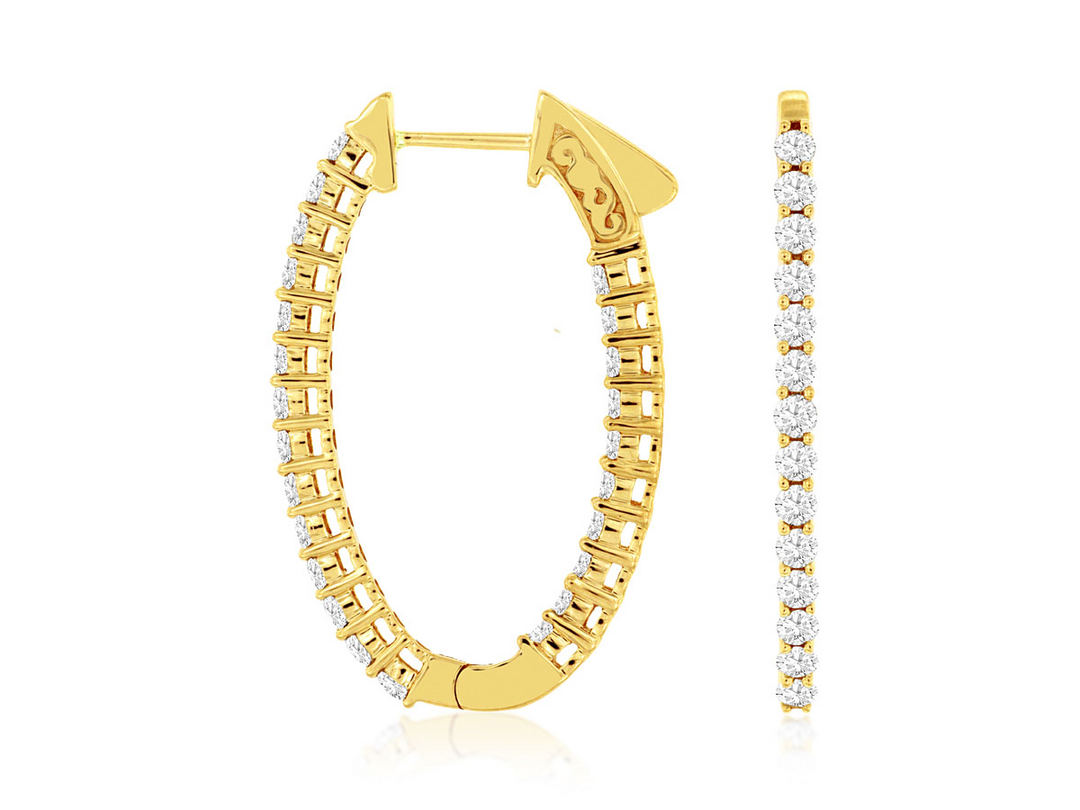14KY 1.50 CTW DIA HOOPS 0024