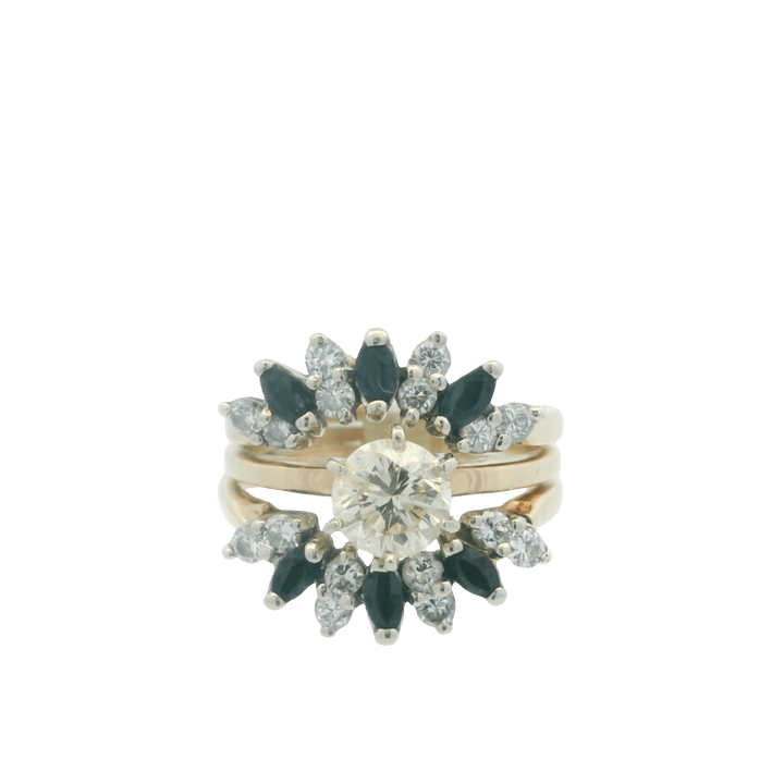 14KW DINNER RING NAT SAPP 0.54