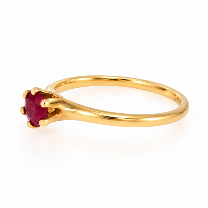 14KY RUBY RING 009