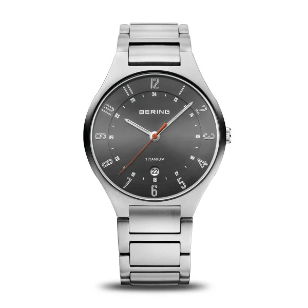 Bering Watch: Titanium | brushed silver | 11739-772