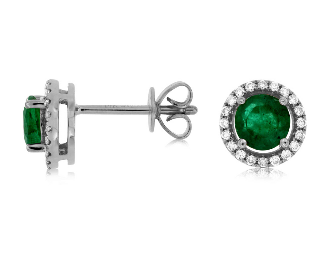 14KW .15 CTW DIA / EMERALD EAR