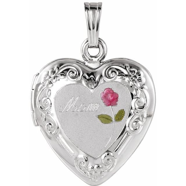 Mother's Sterling Silver Locket