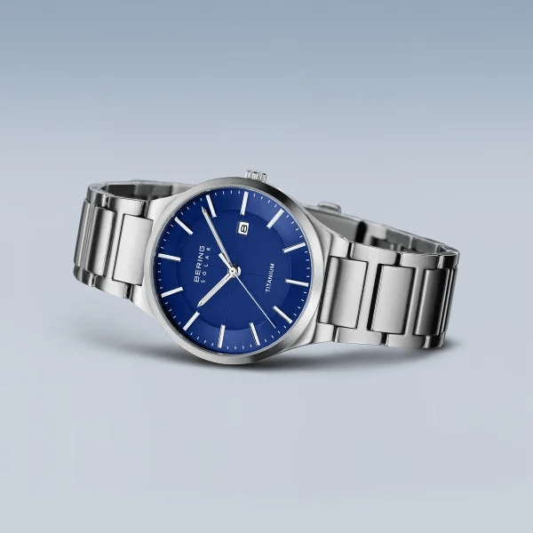 Bering Watch: Solar | brushed silver | 15239-777