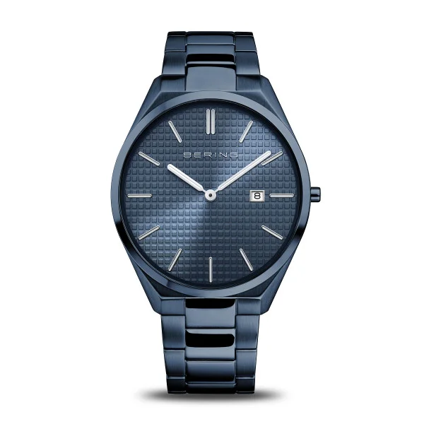 Bering Watch: Ultra Slim | polished/brushed blue | 17240-797