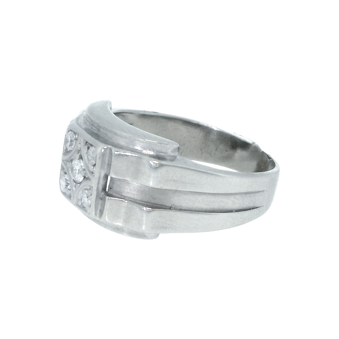10KW .15 CTW DIA MENS BAND 078