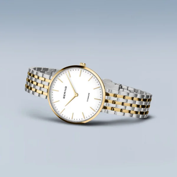 Bering Watch: Titanium | Polished Gold | 19334-010