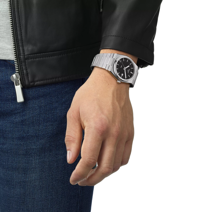 Tissot Watch: Black Tissot PRX