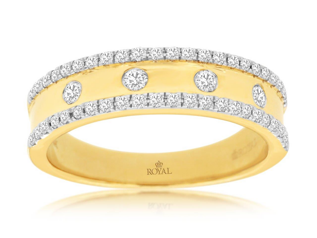 14KY .33 CTW DIA RING 0212