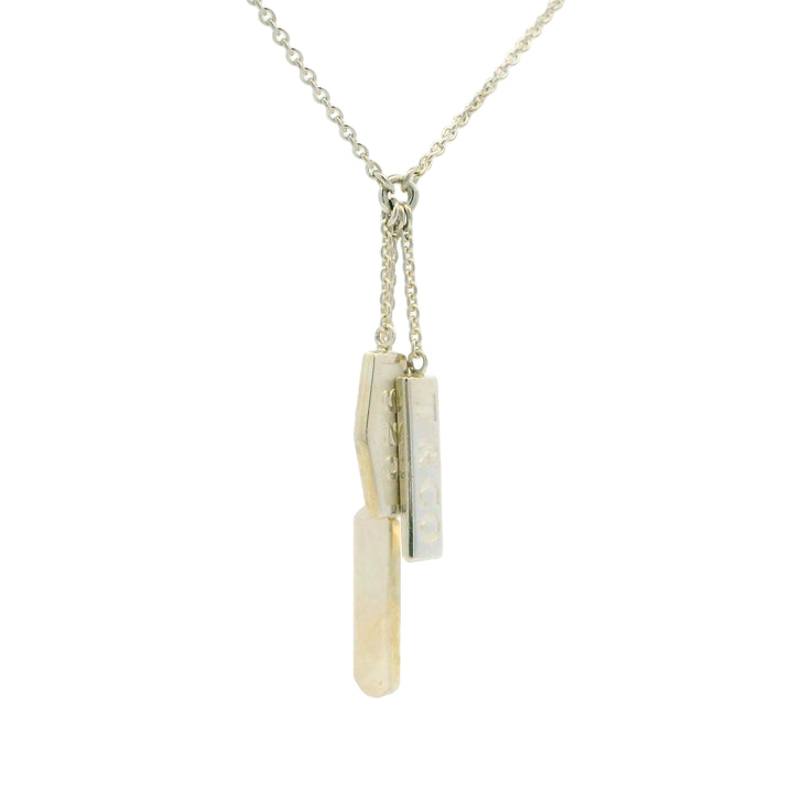Sterling Silver Tiffany & CoThemed Pendant Necklace