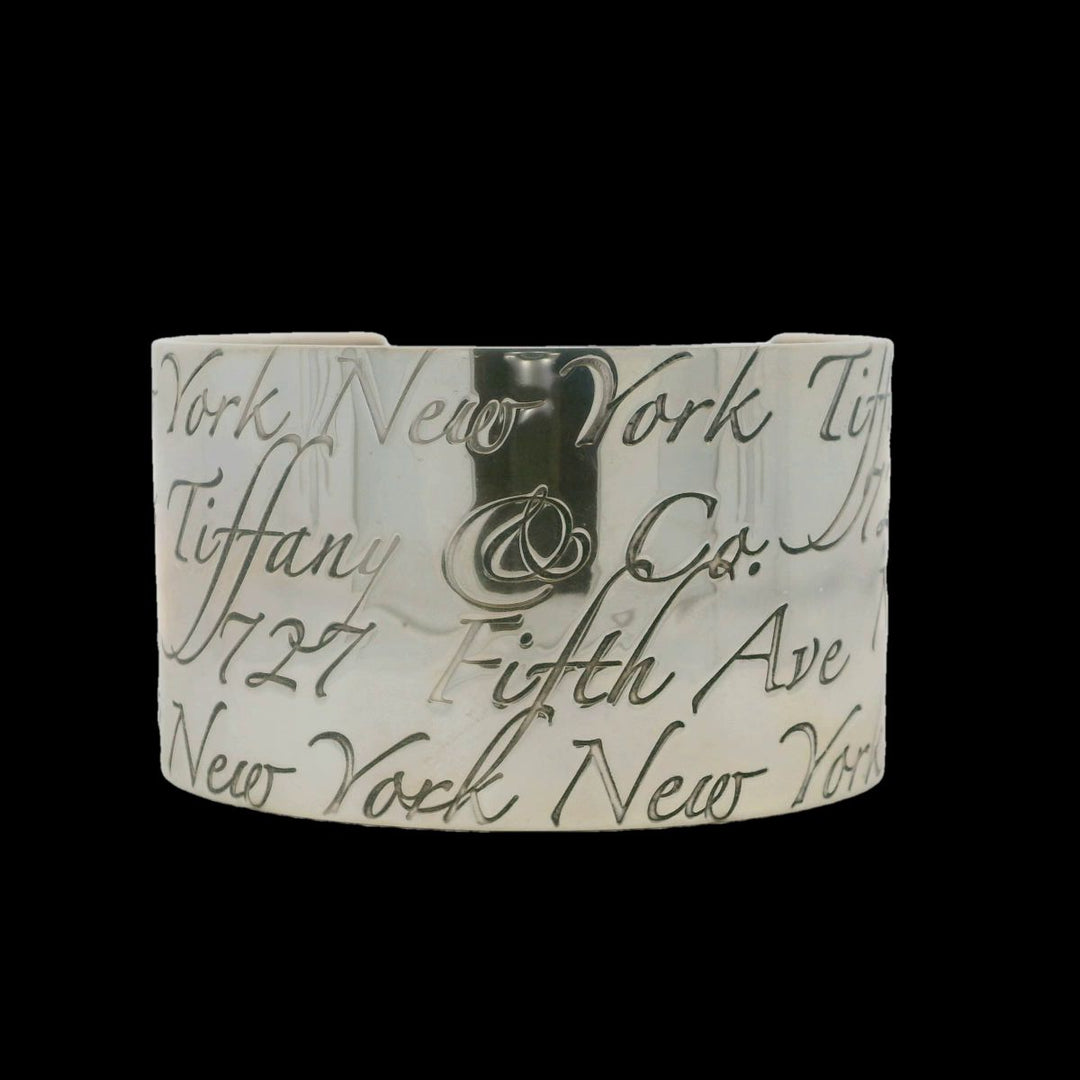 Sterling Silver Tiffany New York Cuff