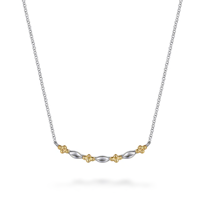 SS / 14KY BAR PEND. 043