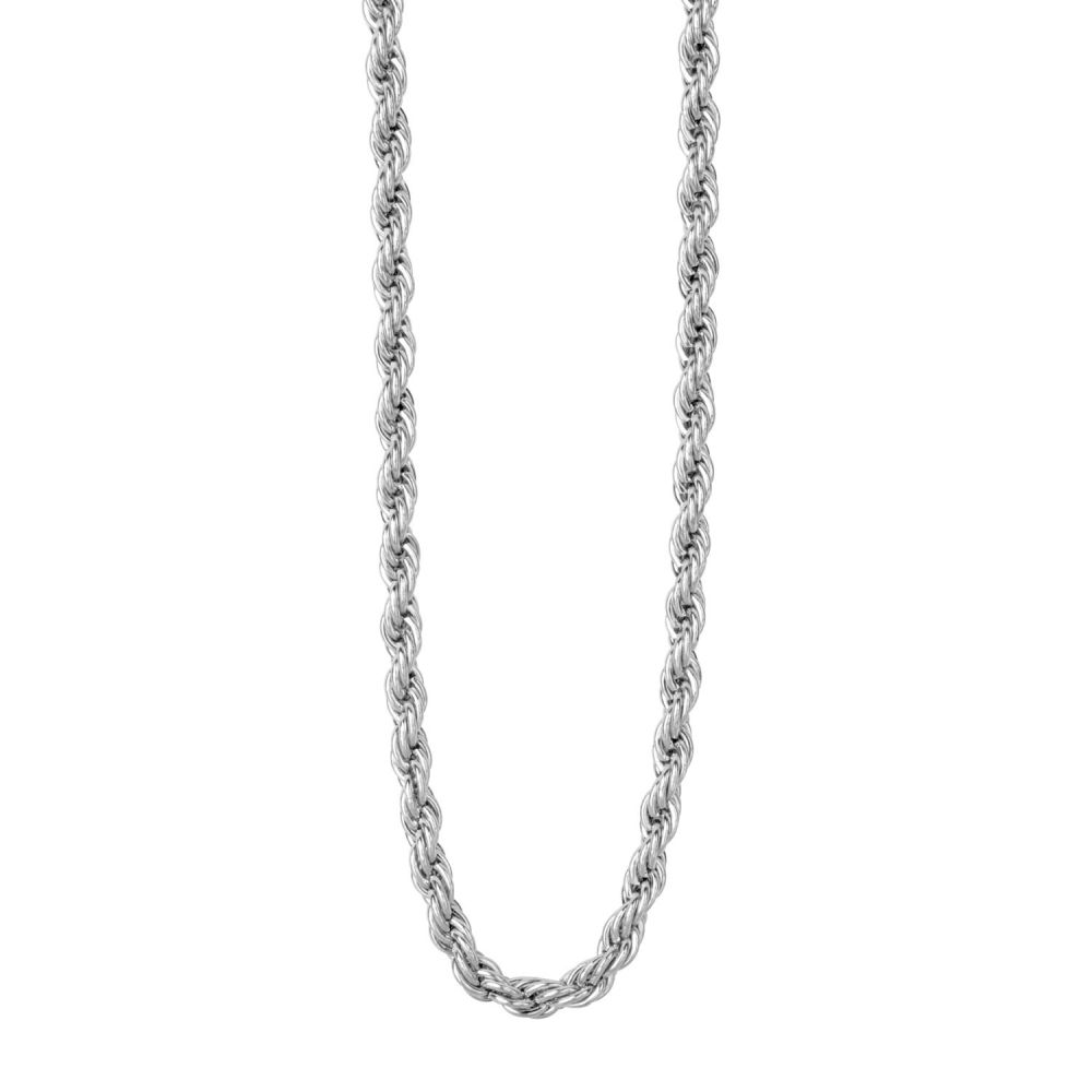 Stainless Steel French Rope Chain 22"