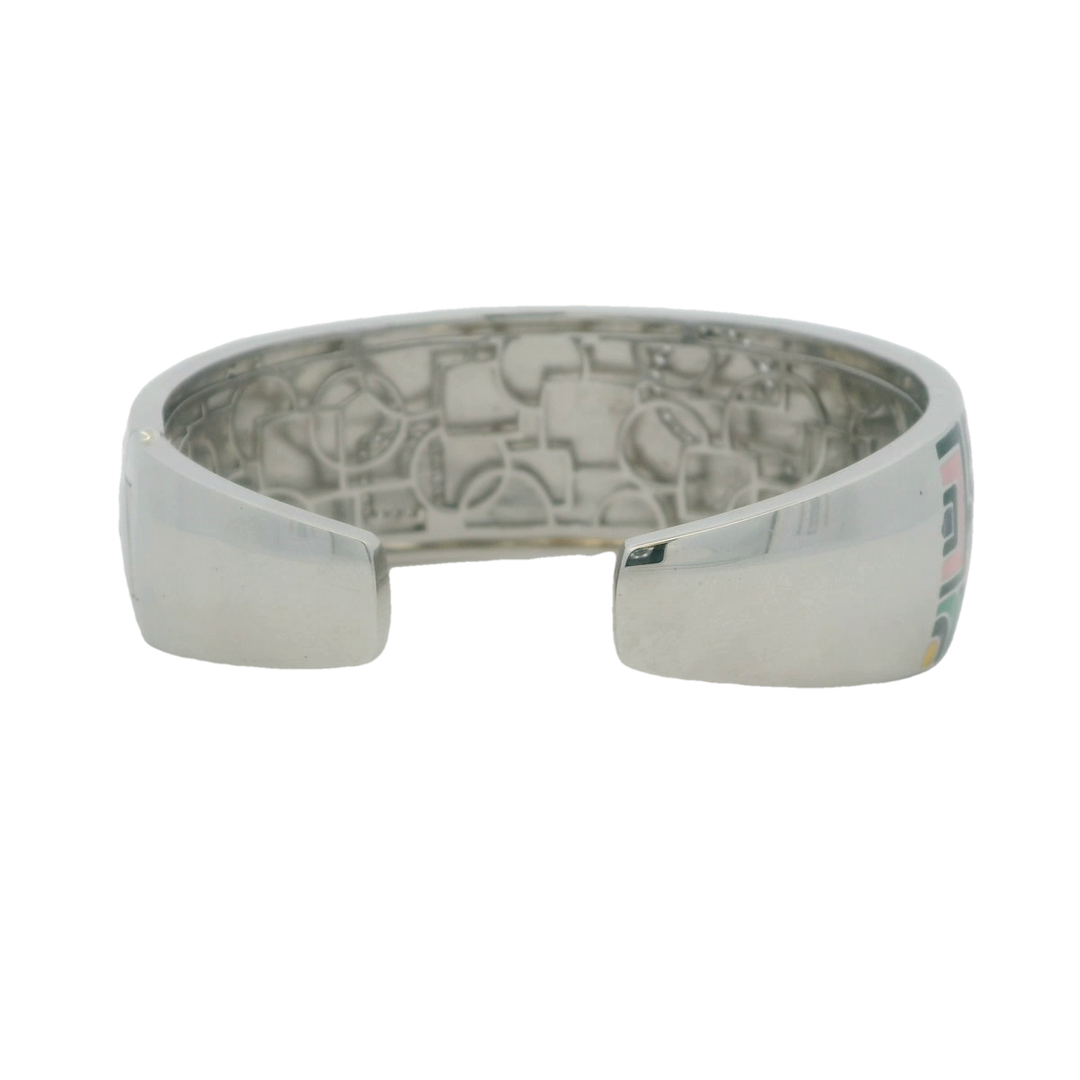 Sterling Silver Mosaic Bracelet