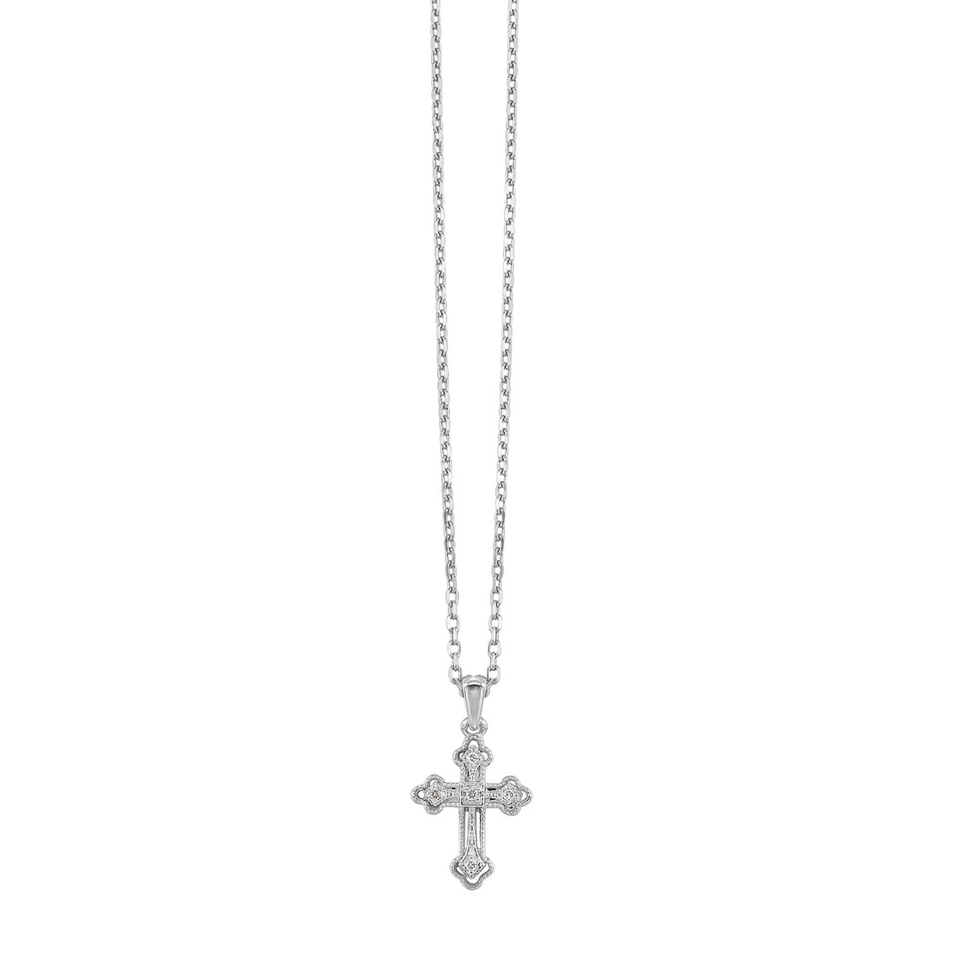 SS .05 CTW DIA CROSS 011