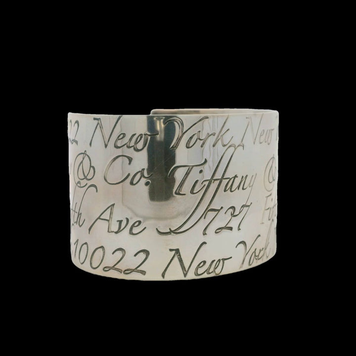 Sterling Silver Tiffany New York Cuff