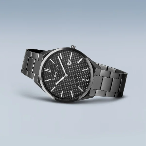 Bering Watch: Ultra Slim | polished/brushed grey | 17240-777