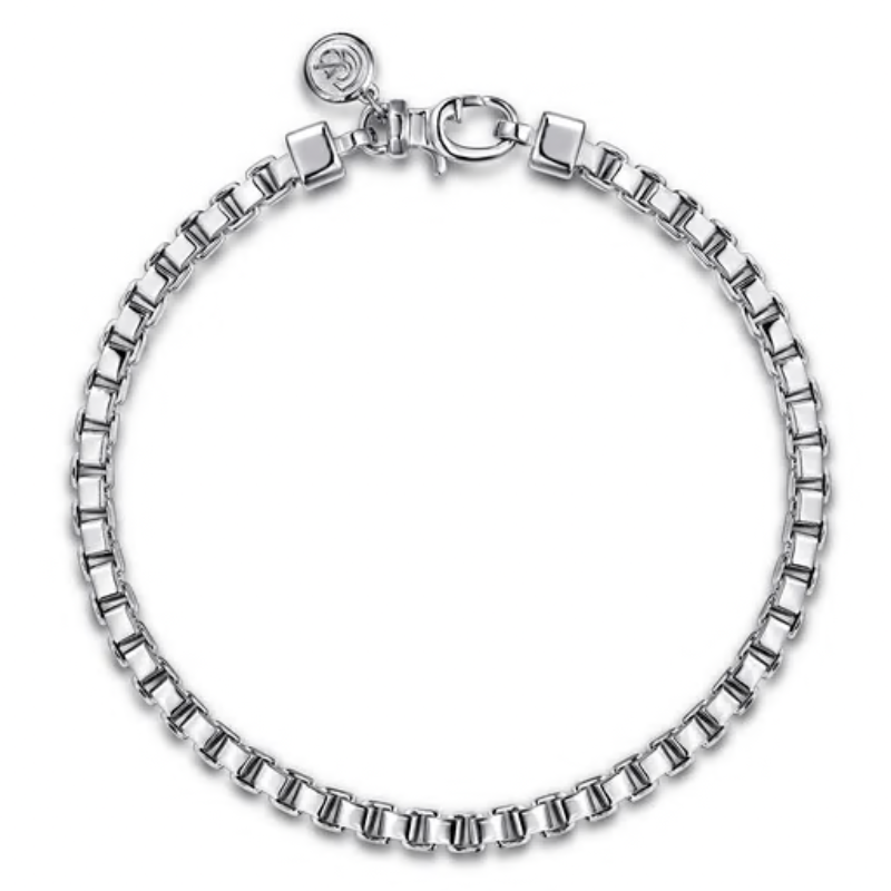 SS 5MM BOX CHAIN BRACELET 043