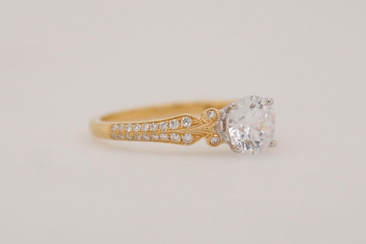 18KY .17 CTW DIA CZ CTR C5 051