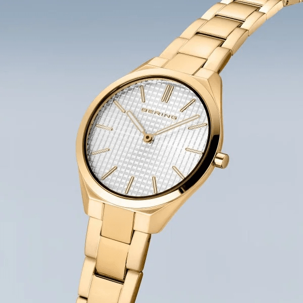 Bering Watch: Polished/Brushed gold | 17231-734