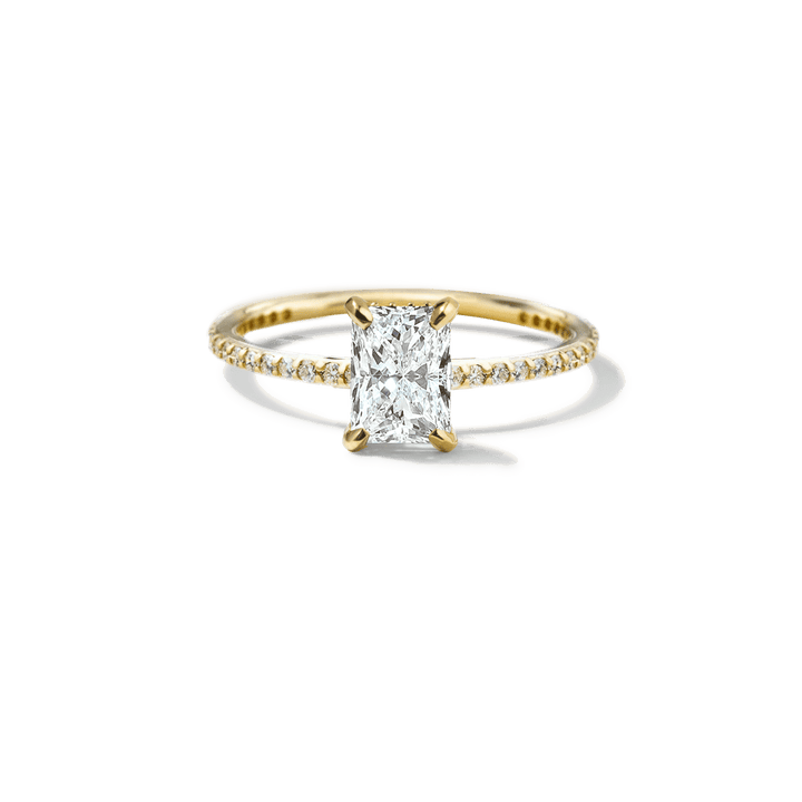 [TEST] Solitaire Pave Engagement Ring