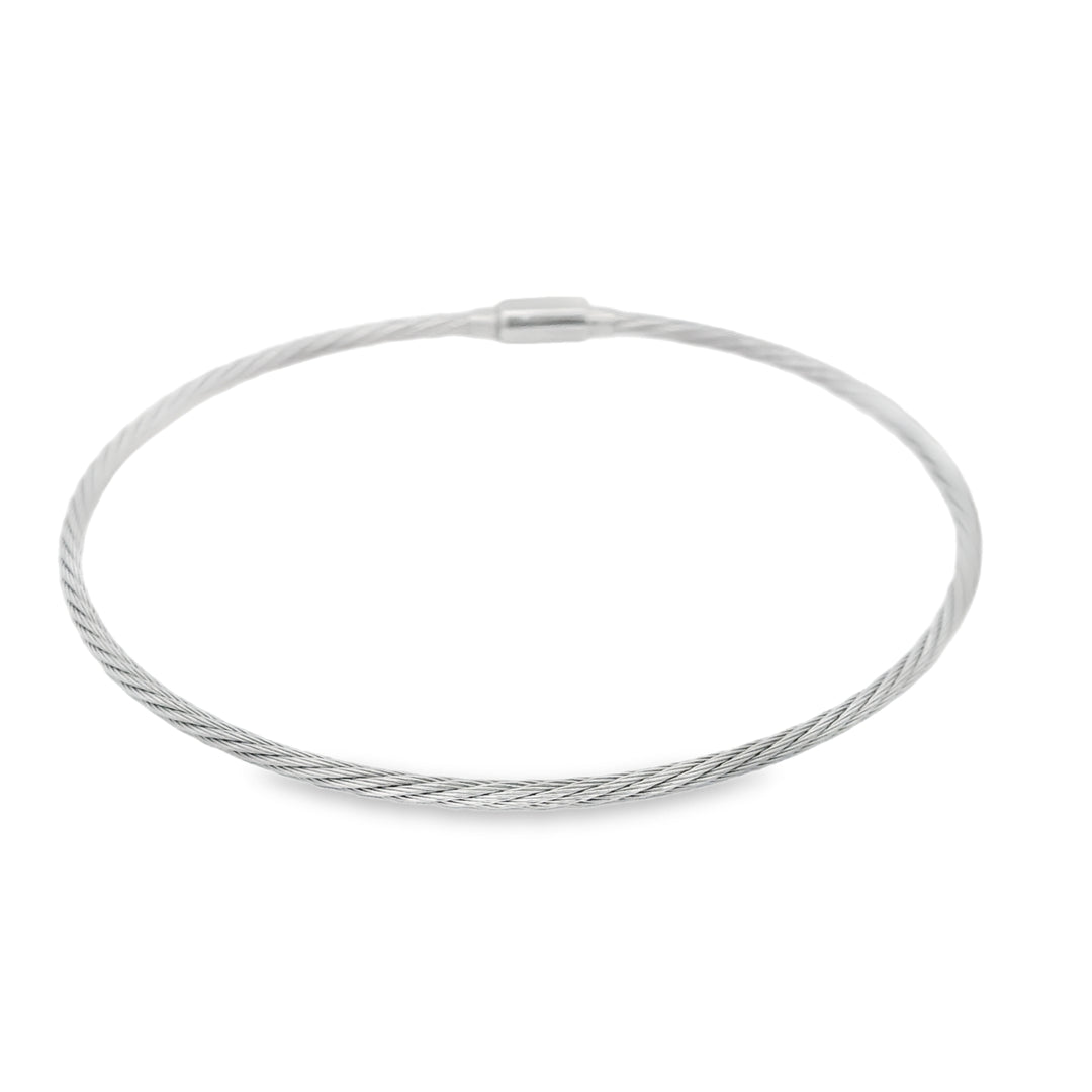 Sterling Silver Rope Bracelet