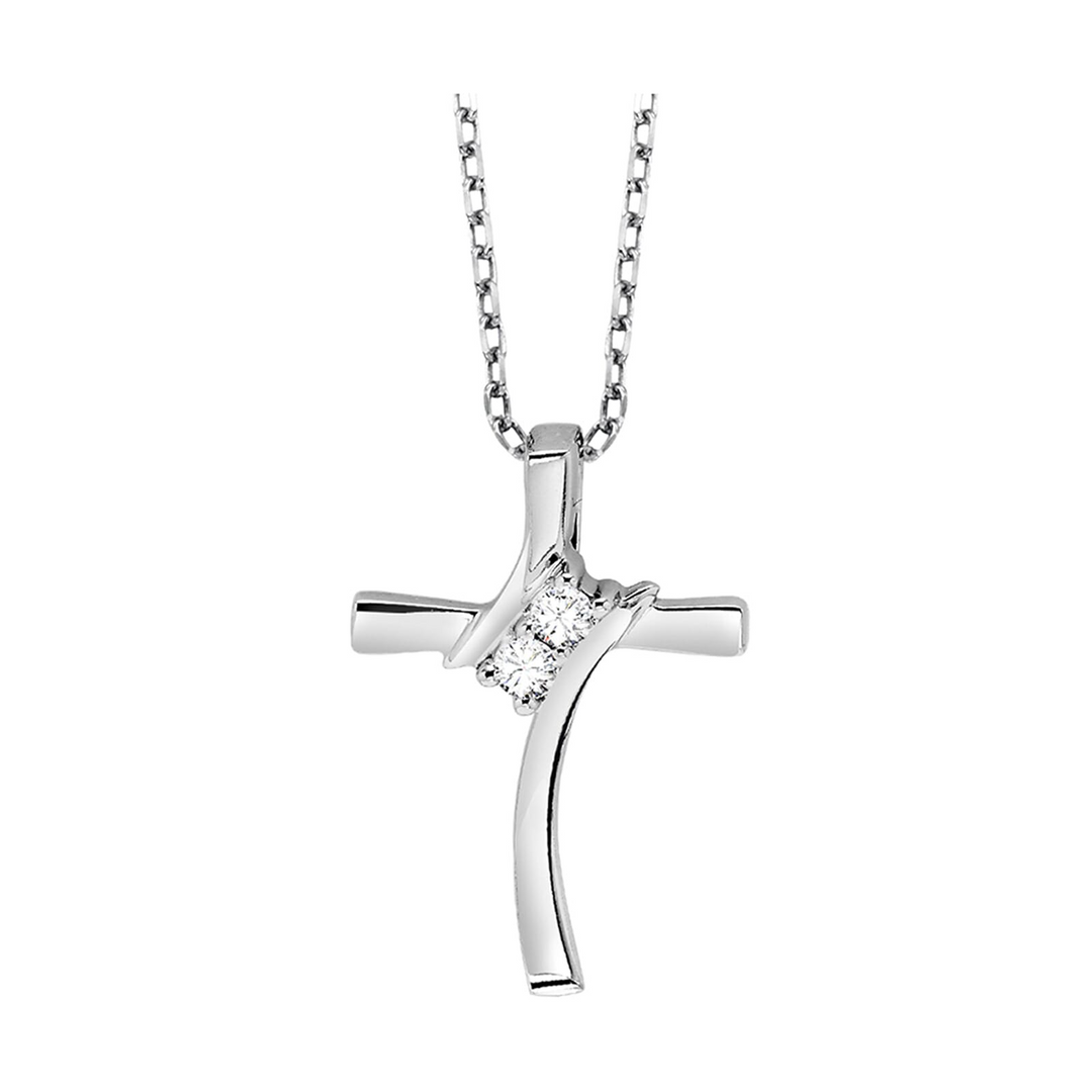 SS .05 CTW DIA CROSS 051