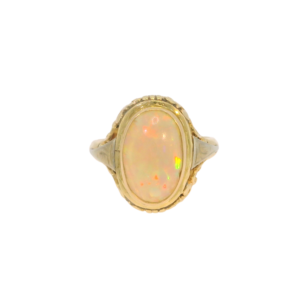 14KWY OPAL RING 0992