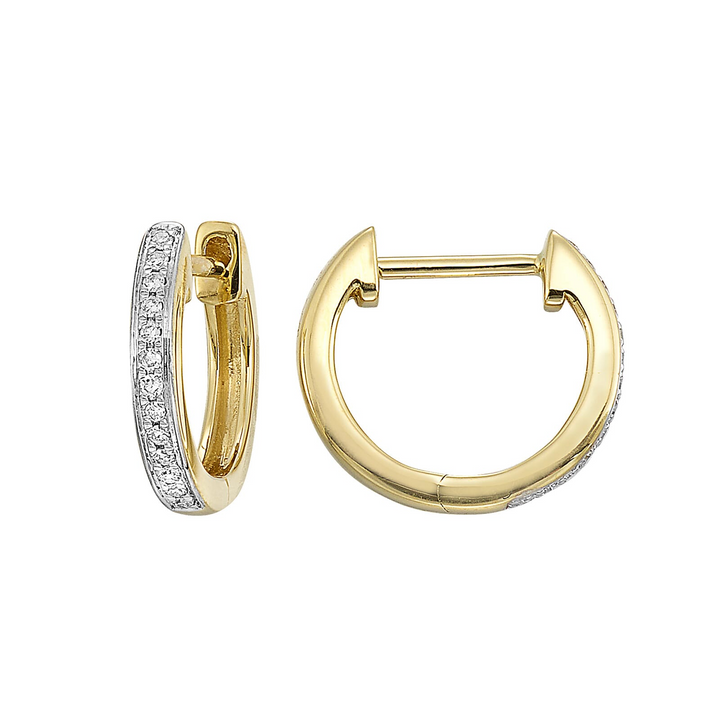14K White Gold CTW Natural Diamond Earrings